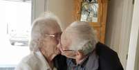 Audrey e Herbert disseram adeus pela primeira vez em 73 anos | Foto: Dianne Phillips/Facebook  Foto: BBC News Brasil