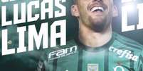 Lucas Lima foi anunciado ainda em 2017 como reforço do Palmeiras - FOTO: Divulgação  Foto: Lance!