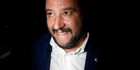 Líder da Liga Norte, Matteo Salvini, chega para comício em Catania
02/11/2017 REUTERS/Antonio Parrinello  Foto: Reuters
