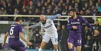 Inter leva gol nos acréscimos e só empata com Fiorentina  Foto: ANSA / Ansa - Brasil