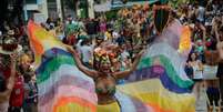 Blocos carnavalescos tocam na abertura do carnaval não oficial no centro do Rio de Janeiro  Foto: Agência Brasil