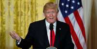 Presidente dos Estados Unidos, Donald Trump, durante coletiva de imprensa na Casa Branca 10/01/2018 REUTERS/Jonathan Ernst  Foto: Reuters