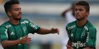 Alan Guimarães e Yan se destacaram neste domingo - FOTO: Agência Palmeiras  Foto: Lance!