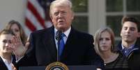 Presidente dos EUA, Donald Trump, discursa em Washington
19/01/2018 REUTERS/Kevin Lamarque  Foto: Reuters