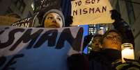 Protesto em Buenos Aires no anivers&aacute;rio de tr&ecirc;s anos da morte de Nisman  Foto: ANSA / Ansa - Brasil