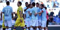 Lazio venceu o Chievo pela 21ª rodada (Foto: FILIPPO MONTEFORTE / AFP)  Foto: Lance!