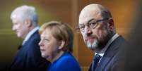 Rivais nas eleições, Angela Merkel e Martin Schulz governarão juntos  Foto: ANSA / Ansa - Brasil