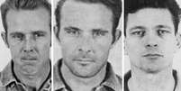 John Anglin, Clarence Anglin e Frank Morris escaparam da prisão em 1962 | Foto: FBI  Foto: BBC News Brasil