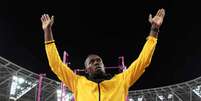 Bolt treinou no Mamelodi Sundowns, da África do Sul (Foto: AFP)  Foto: Lance!