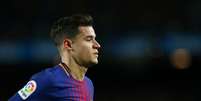 Philippe Coutinho em jogo do Barcelona contra o Alavés
 28/1/2018      REUTERS/Albert Gea  Foto: Reuters