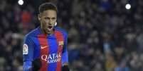 Imagens de Neymar pelo Barcelona  Foto: Lluis Gene / AFP / LANCE!