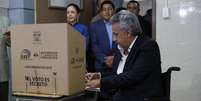 Moreno sai vitorioso de referendo sobre reeleição no Equador  Foto: ANSA / Ansa - Brasil