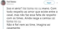 Usuário do Twitter pegou fotos em perfil do fotógrafo, fez comentário e gerou viral (Imagem: Reprodução/Twitter)  Foto: Lance!