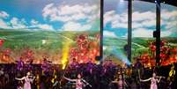 Orquestra Samjiyon da Coreia do Norte toca em Gangneung
 8/2/2018     REUTERS/Kim Hong-Ji  Foto: Reuters