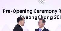 Presidente sul-coreano recebe delegação oficial do Norte  Foto: EPA / Ansa - Brasil
