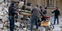 Regime sírio intensificou ataques aéreos em Ghouta Oriental  Foto: DW / Deutsche Welle