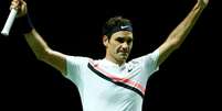 Roger Federer comemora vitória sobre holandês Robin Haase em Roterdã
16/02/2018 REUTERS/Michael Kooren  Foto: Reuters