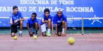 Jovens não escondem a ansiedade em participar de uma competição de porte internacional (Foto: Rogério Santana)  Foto: Lance!