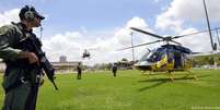 Agentes da Polícia Federal e Força Nacional fazem parte da força-tarefa  Foto: DW / Deutsche Welle