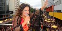 Bloco Pipoca da Rainha, de Daniela Mercury, atraiu multidão na Avenida 23 de Maio  Foto: Eduardo Martins/Agnews