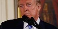 Presidente dos Estados Unidos, Donald Trump durante cerim&ocirc;nia na Casa Branca, em Washington 20/02/2018 REUTERS/Leah Millis  Foto: Reuters