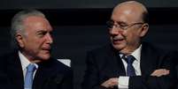 Presidente Michel Temer e ministro da Fazenda, Henrique Meirelles, durante evento em Brasília 01/02/2018 REUTERS/Ueslei Marcelino  Foto: Reuters