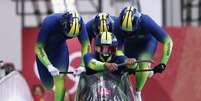 Equipe brasileira de bobsled realiza sua última prova na Coreia do Sul  Foto: Reuters