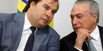 Temer conversa com Rodrigo Maia no Palácio do Planalto
 26/10/2017    REUTERS/Adriano Machado  Foto: Reuters