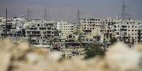 Para teólogo, atribuir destruição de Damasco à profecia é como 'isentar de culpa quem está por trás do genocídio'  Foto: Getty Images / BBC News Brasil