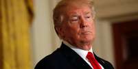 Presidente dos Estados Unidos, Donald Trump, durante coletiva de imprensa na Casa Branca, em Washington 06/03/2018 REUTERS/Leah Millis  Foto: Reuters