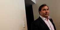 Presidente da C&acirc;mara dos Deputados, Rodrigo Maia, chega para entrevista coletiva em Bras&iacute;lia
16/02/2018 REUTERS/Adriano Machado  Foto: Reuters
