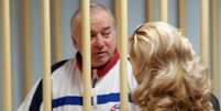 Sergei Skripal, ex-coronel do servi&ccedil;o de intelig&ecirc;ncia russo, durante audi&ecirc;ncia na corte militar de Moscou, na R&uacute;ssia Kommersant/Yuri Senatorov via REUTERS  Foto: Reuters