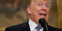Presidente dos Estados Unidos, Donald Trump, na Casa Branca, em Washington 08/03/2018 REUTERS/Leah Millis  Foto: Reuters