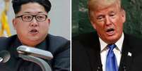 Trump aceita convite de Kim Jong-un para reunião  Foto: EPA / Ansa - Brasil