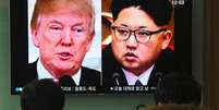 Encontro entre Trump e Kim Jong-un está sendo planejado após meses de ameaças e insultos  Foto: Getty Images / BBC News Brasil