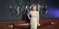 J.K. Rowling posa em lançamento europeu de “Animais Fantásticos” em Londres
 15/11/2016    REUTERS/Neil Hall  Foto: Reuters