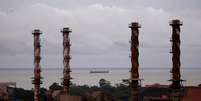 Rio Pará visto a partir da refinaria Alunorte  Foto: Reuters