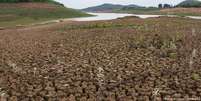 Reserva da Cantareira em São Paulo durante seca em 2014. Para Benedito Braga, governos têm que melhorar infraestrutura  Foto: DW / Deutsche Welle