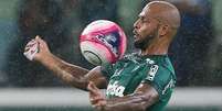 Felipe Melo durante a vitória sobre o Novorizontino (Foto: Cesar Greco/Ag. Palmeiras)  Foto: Lance!