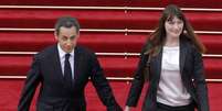 'Tenho orgulho de voc&ecirc;', diz Carla Bruni sobre Sarkozy  Foto: ANSA / Ansa - Brasil