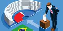 Explicação de que grande número de partidos serve para reresentar posições da sociedade não se aplica no Brasil. Segundo pesquisa de Oxford, Congresso poderia ter só dois partidos, um de centro-esquerda e outro de centro-direita  Foto: Getty Images / BBC News Brasil