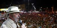 Ex-presidente Luiz Inácio Lula da Silva discursa em São Leopoldo
23/03/2018 REUTERS/Diego Vara  Foto: Reuters