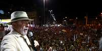 Ex-presidente Luiz In&aacute;cio Lula da Silva discursa em S&atilde;o Leopoldo
23/03/2018 REUTERS/Diego Vara  Foto: Reuters