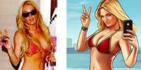 Essa foto seria uma das provas de que a Rockstar se inspirou em Lidsay Lohan para criar personagem de GTA 5 (Imagem: Kotaku)  Foto: Canaltech