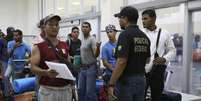 Refugiados venezuelanos se preparam para deixar Boa Vista com destino a São Paulo   Foto: Agência Brasil