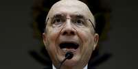 O ex-ministro da Fazenda do Brasil, Henrique Meirelles, durante coletiva de imprensa em Bras&iacute;lia
06/04/2018
REUTERS/Ueslei Marcelino    Foto: Reuters