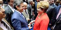 Candidatos ao Planalto em 2014, Aécio Neves e Dilma Rousseff devem disputar uma vaga ao Senado por Minas Gerais   Foto: Pedro França / Agência Senado