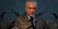 Presidente Michel Temer durante cerim&ocirc;nia em Bras&iacute;lia 05/04/2018 REUTERS/Ueslei Marcelino  Foto: Reuters