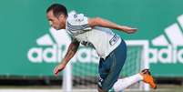 Guerra durante o treino de quarta-feira - FOTO: Cesar Greco/Palmeiras  Foto: Lance!