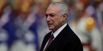 Temer, em evento em Bras&iacute;lia 19/4/2018 REUTERS/Ueslei Marcelino   Foto: Reuters